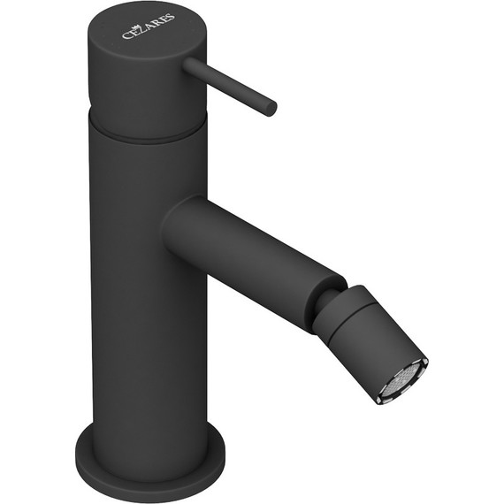 Смеситель для биде Cezares LEAF-BSM-L-NOP, чёрный матовый - фото 2