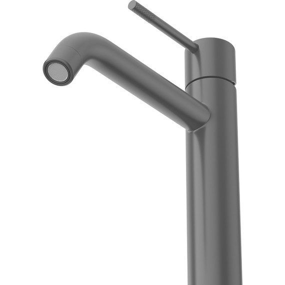 Смеситель для раковины высокий Cezares RELAX-LC1-NOP-W0, чёрный матовый, Цвет производителя: чёрный матовый - фото 3