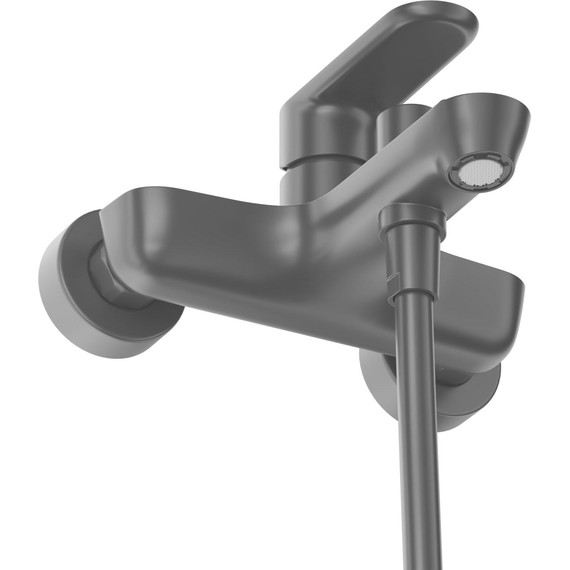 Смеситель для ванны Cezares STYLUS-VD-NOP, чёрный матовый, Цвет производителя: чёрный матовый - фото, картинка 3 Смеситель для ванны Cezares STYLUS-VD-NOP, чёрный матовый, Цвет производителя: чёрный матовый - фото 3