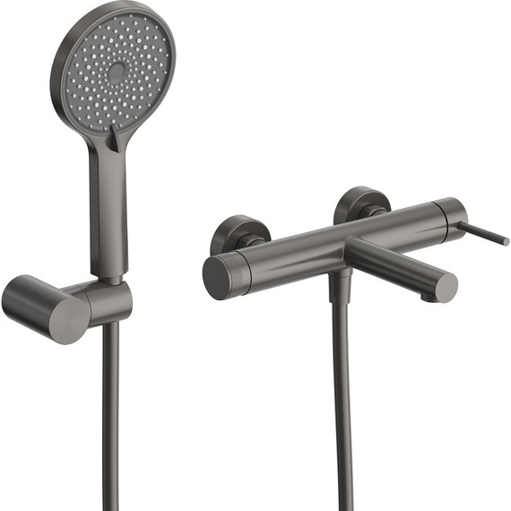 Смеситель для ванны Cezares RELAX-VD-GM, оружейная сталь, Цвет производителя: оружейная сталь - фото 2