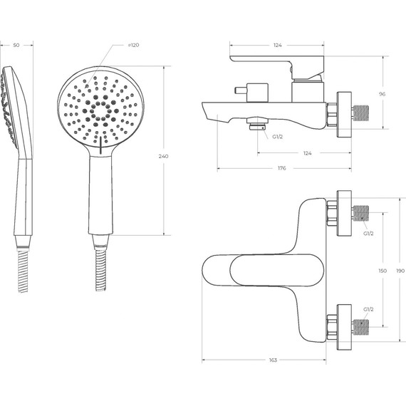 Смеситель для ванны Cezares STYLUS-VD-BORO, брашированное золото, Цвет производителя: брашированное золото - фото, картинка 4 Смеситель для ванны Cezares STYLUS-VD-BORO, брашированное золото, Цвет производителя: брашированное золото - фото 4