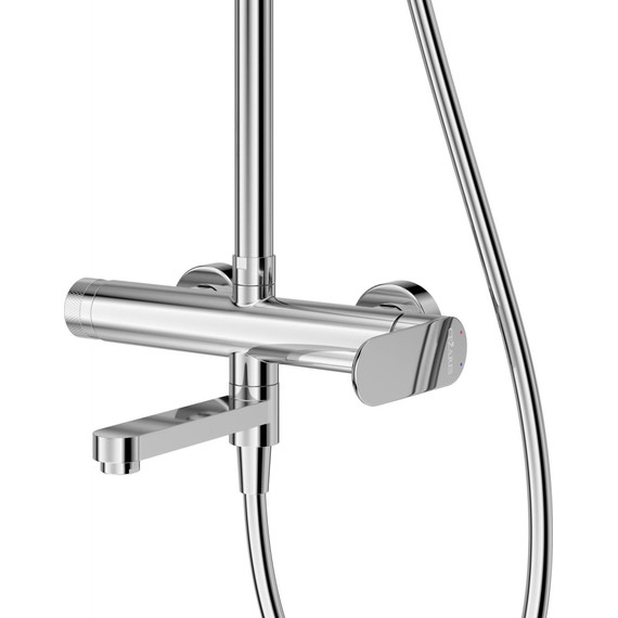 Душевая стойка Cezares STYLUS-CVD-01, Цвет производителя: хром - фото, картинка 3 Душевая стойка Cezares STYLUS-CVD-01, Цвет производителя: хром - фото 3