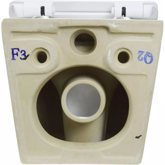 Инсталляция с подвесным унитазом комплект: TECEbase 2.0 9400414 с подвесным безободковым унитазом Azario Grado AZ-0046-N сиденье микролифт, крепление, кнопка смыва чёрная матовая - фото 15