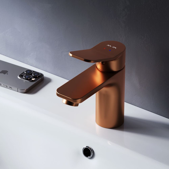 Смеситель для раковины AM.PM X.Joy F85A02144, розовое золото, Цвет производителя: розовое золото - фото 3