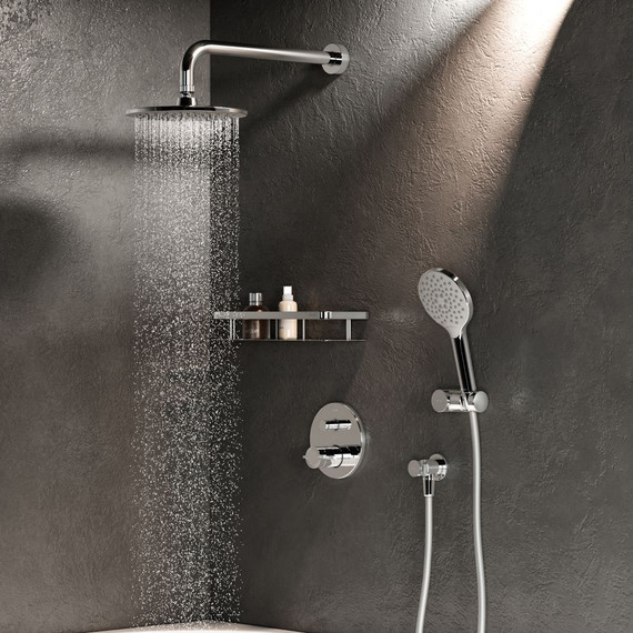 Душевая система для душа с термостатом Am.Pm X-Joy FT85A1RH10 - фото 3