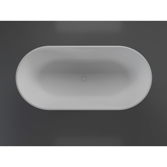 Ванна отдельностоящая Solid Surface Vincea 170x80 см VBT-4S04MW, белый матовый - фото 7