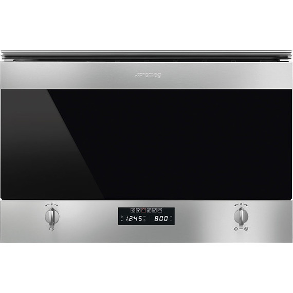 Встраиваемая микроволновая печь Smeg Classica MP322X1 - фото 3