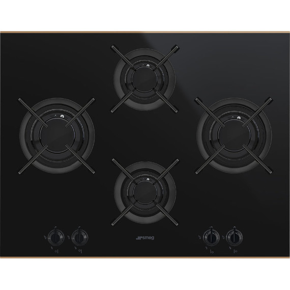 Газовая варочная поверхность Smeg Dolce Stil Novo PV664LCNR - фото 