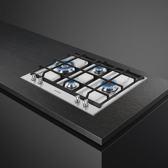 Газовая варочная поверхность Smeg Linea PX164L - фото 6