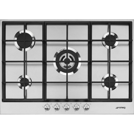 Газовая варочная поверхность Smeg Linea PX175 - фото 