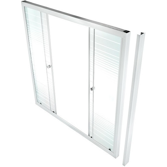 Шторка для ванны Triton Полосы 170, белый/узор - фото 2