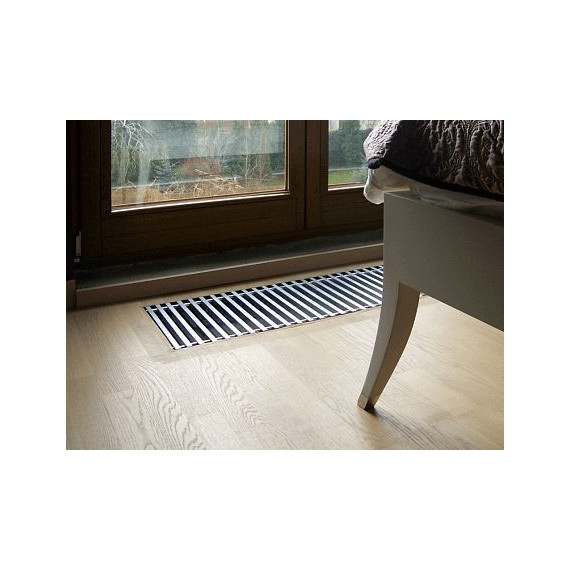 Внутрипольный конвектор KZTO Бриз 20-80-1000 1000х200 мм - фото 6