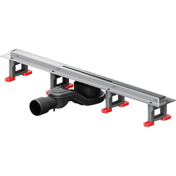 Душевой трап (лоток) 60 AM.PM MasterFlow Slim W01SC-S11-060-05SB комбинированный затвор со стальной матовой решеткой - фото 