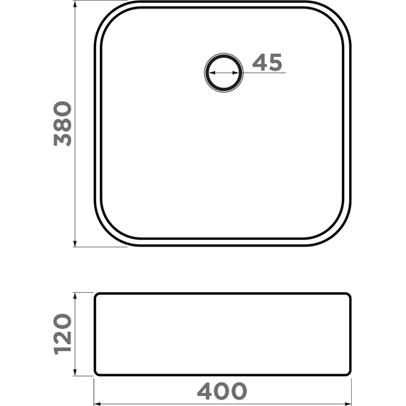 Раковина-чаша Omoikiri June-LI 38 см 4972074, красный - фото 4