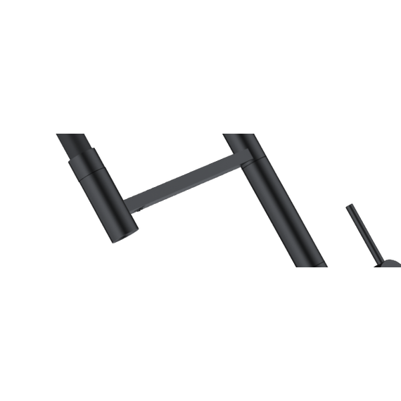 Смеситель для кухни Omoikiri Kanto-2 Plus-SB GB-BL 4994401, графит/чёрный - фото 2