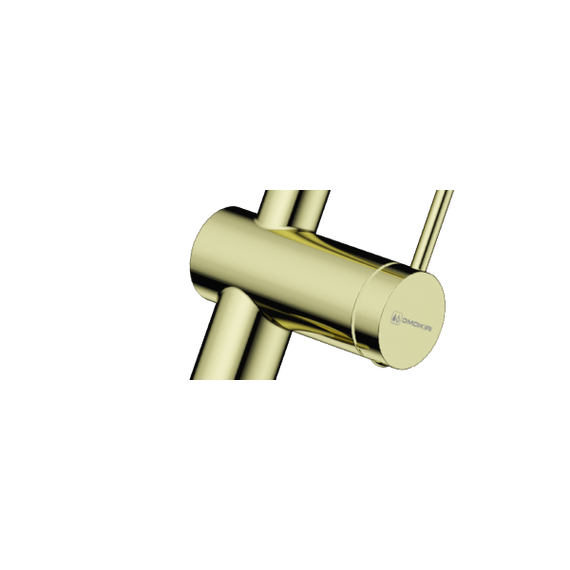 Смеситель для кухни Omoikiri Kanto-2 Plus-SB LG-BL 4994461, светлое золото/черный - фото 3