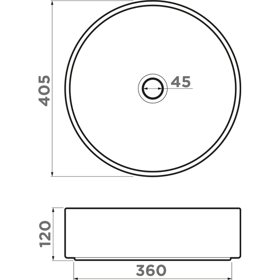 Раковина-чаша Omoikiri Mira-RO 40 см 4972067, красный - фото 4