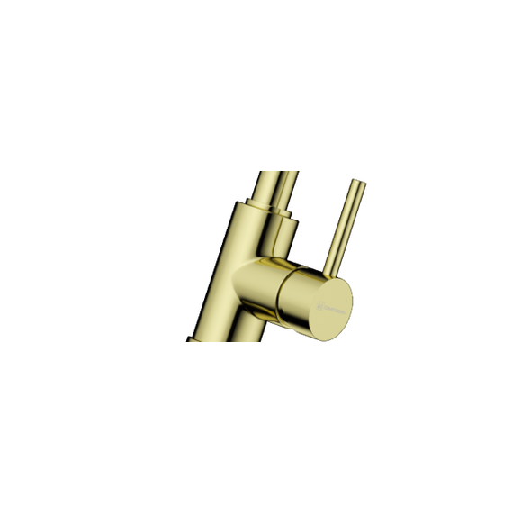 Смеситель для кухни Omoikiri Nakagawa-LG 4994480, светлое золото - фото 3