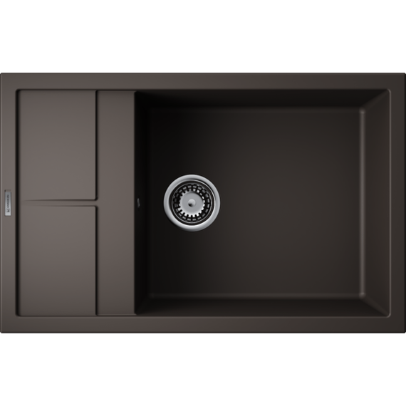 Кухонная мойка Omoikiri Sakaime 78-LB-ES 4997226, espresso, Цвет производителя: espresso - фото 2