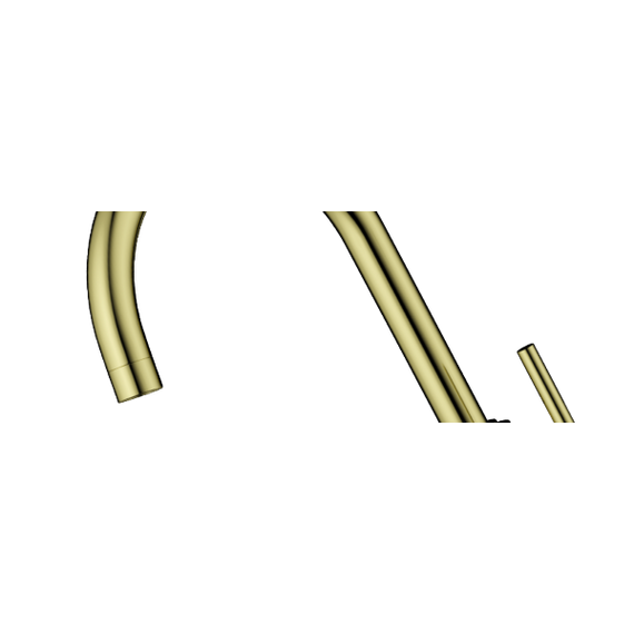 Смеситель для кухни Omoikiri Shinagawa-LG 4994481, светлое золото - фото 2