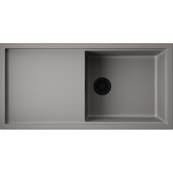 Кухонная мойка Omoikiri Sintesi 100-GR 4997129, leningrad grey, Цвет производителя: Leningrad Grey - фото 2