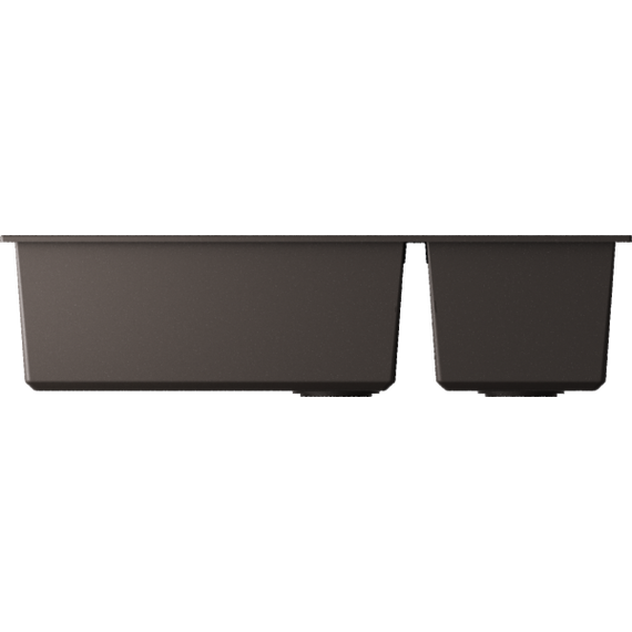 Кухонная мойка Omoikiri Tedori 85-2-U-ES 4997240, espresso, Цвет производителя: espresso - фото 3