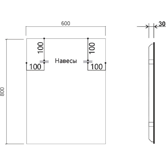 Зеркало Vincea Led 60х80 см VLM-3VN600B-2 - фото 5