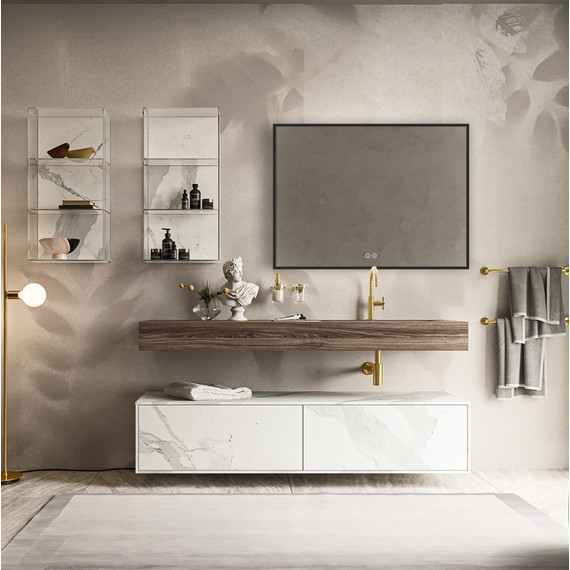 Зеркало Vincea Led 80х60 см VLM-3VN800B - фото 2