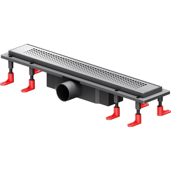 Душевой трап (лоток) 50 AM.PM PrimeFlow W02SC-P11-050-01SB комбинированный затвор со стальной матовой решеткой - фото 2