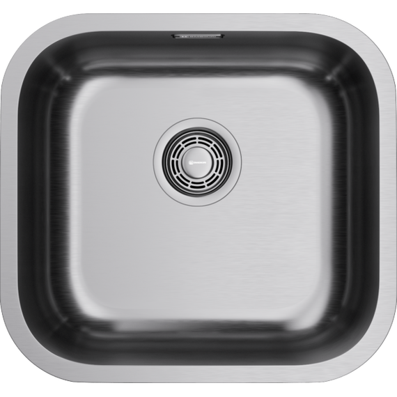 Кухонная мойка Omoikiri Omi 44-U/I-IN 4993189 0,8 мм, нержавеющая сталь, Цвет производителя: нержавеющая сталь - фото 2