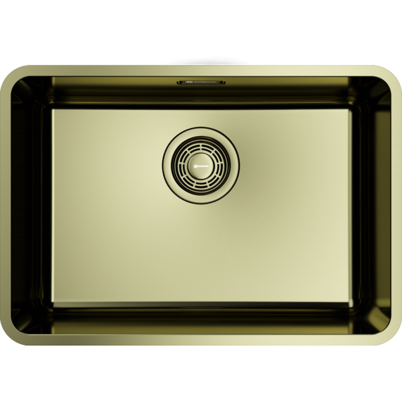 Кухонная мойка Omoikiri Omi 53-U/I-LG 4997406, светлое золото, Цвет производителя: светлое золото - фото 2