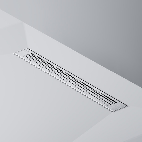 Душевой трап (лоток) 60 AM.PM PrimeFlow W02SC-P11-060-01SB комбинированный затвор со стальной матовой решеткой - фото 6