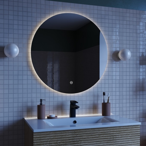 Зеркало Iddis Bild Led 80х80 см BIL8000i98 - фото 3