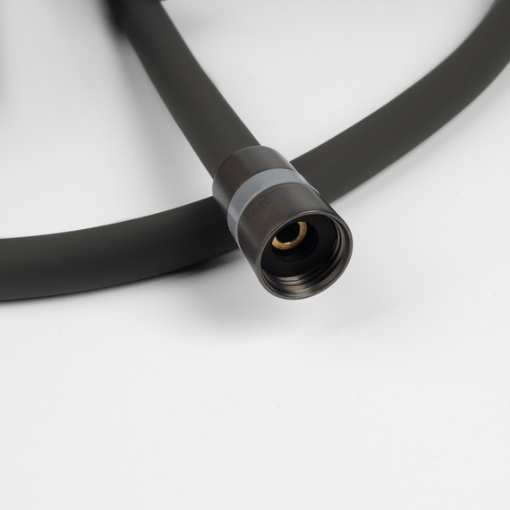 Душевой гарнитур Iddis Optima Home OPH3F20i16 со штангой 70 см, графит - фото 7