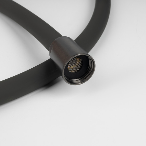 Душевой гарнитур Iddis Optima Home OPH3F20i16 со штангой 70 см, графит - фото 8