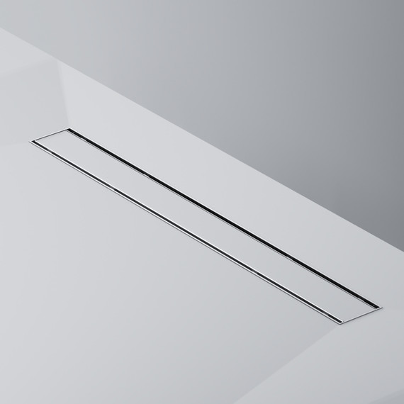 Душевой трап (лоток) 70 AM.PM PrimeFlow W02SC-U11-070-04SB комбинированный затвор со стальной матовой решеткой под плитку - фото 6