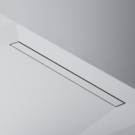 Душевой трап (лоток) 90 AM.PM MasterFlow W01SC-U11-090-04SB комбинированный затвор со стальной матовой решеткой под плитку, Цвет производителя: хром, Размер трапа: 900 - фото, картинка 6 Душевой трап (лоток) 90 AM.PM MasterFlow W01SC-U11-090-04SB комбинированный затвор со стальной матовой решеткой под плитку, Цвет производителя: хром, Размер трапа: 900 - фото 6