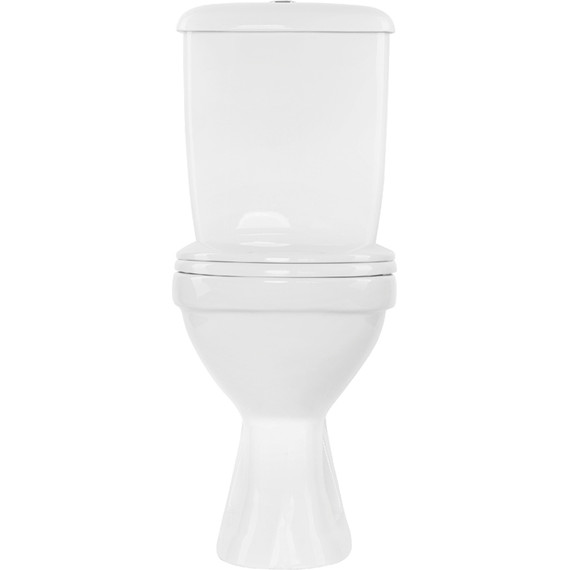 Унитаз-компакт Оскольская керамика Суперкомпакт Стандарт (горизонтальный выпуск) с полипропиленовой крышкой 44901110522 - фото 2