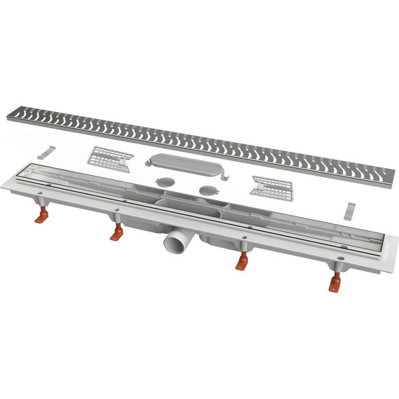 Трап Azario Harmony 35 см AZ-CH 350 H, Цвет производителя: хром, Размер трапа: 350 - фото 2