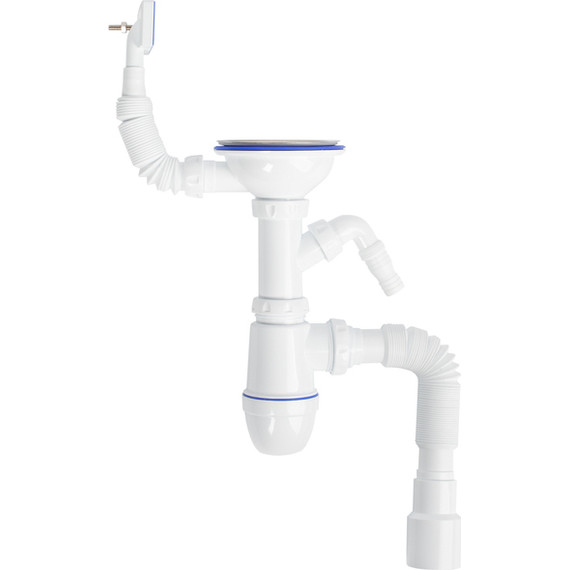 Кухонная мойка Iddis Strit STR58SDi77S 0,8 мм, сталь - фото 2