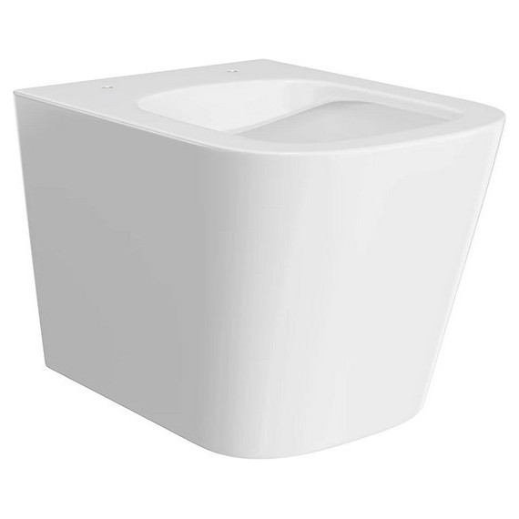 Унитаз подвесной безободковый Kerama Marazzi Cubo CU.wc.02 с крышкой микролифт - фото 3