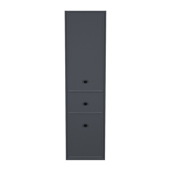 Пенал подвесной Iddis Torr 40 см TOR40D0i97, тёмно-серый - фото 2