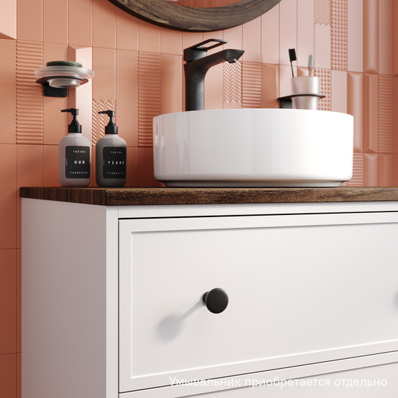 Тумба подвесная со столешницей Iddis Torr 70 см TOR70WMi95K, матовый белый - фото 6