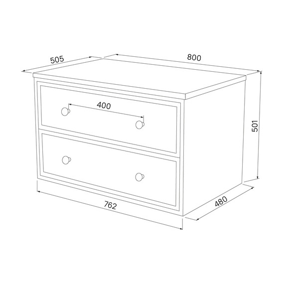 Тумба подвесная со столешницей Iddis Torr 80 см TOR80WMi95K, матовый белый - фото 7