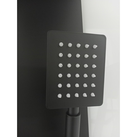 Душевая кабина CeruttiSpa 90х90 см BELLA90B, чёрный/прозрачное - фото 11