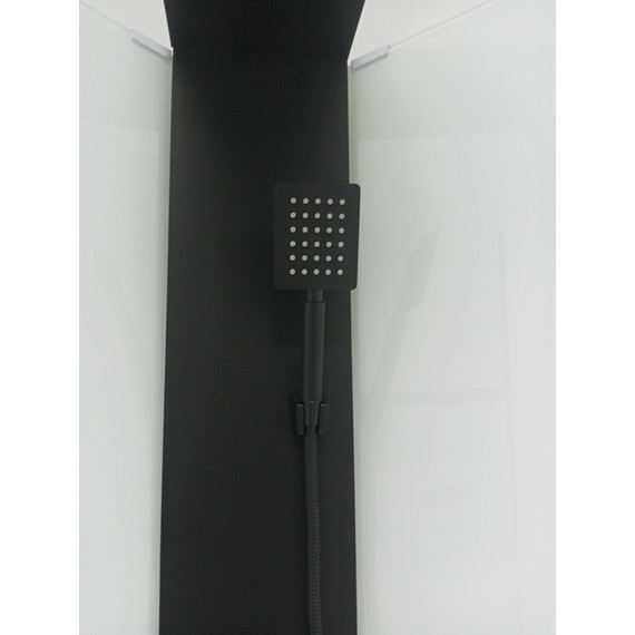 Душевая кабина CeruttiSpa 90х90 см BELLA90B, чёрный/прозрачное - фото 7