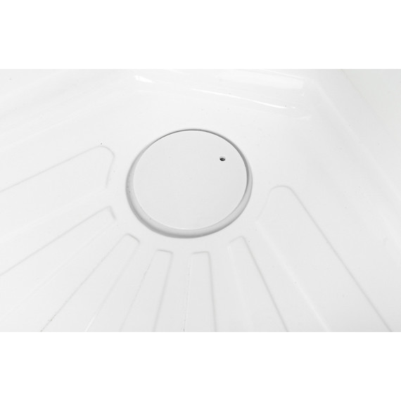 Душевая кабина CeruttiSpa 90х90 см Bella T, хром/прозрачное - фото 11