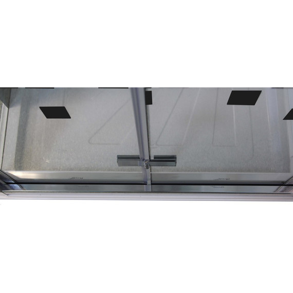 Душевая кабина CeruttiSpa 90х90 см Bella T, хром/прозрачное - фото 17