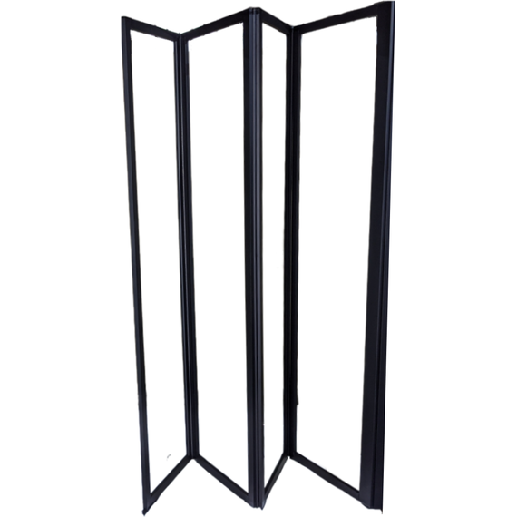 Шторка для ванны CeruttiSpa 130 см BOUNA-B, чёрный/прозрачное - фото, картинка 4 Шторка для ванны CeruttiSpa 130 см BOUNA-B, чёрный/прозрачное - фото 4