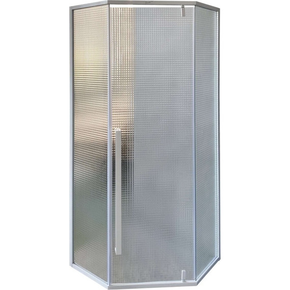 Душевое ограждение CeruttiSpa 90х90 см C3AWD, белый/матовое - фото 5